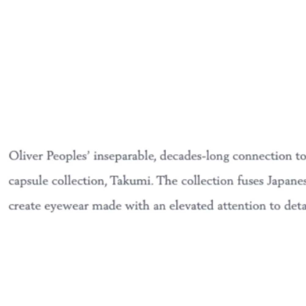 THE TAKUMI Oliver Peoples TK-2 Sun 47mm Kristen Stewart’s Fav MSRP$671